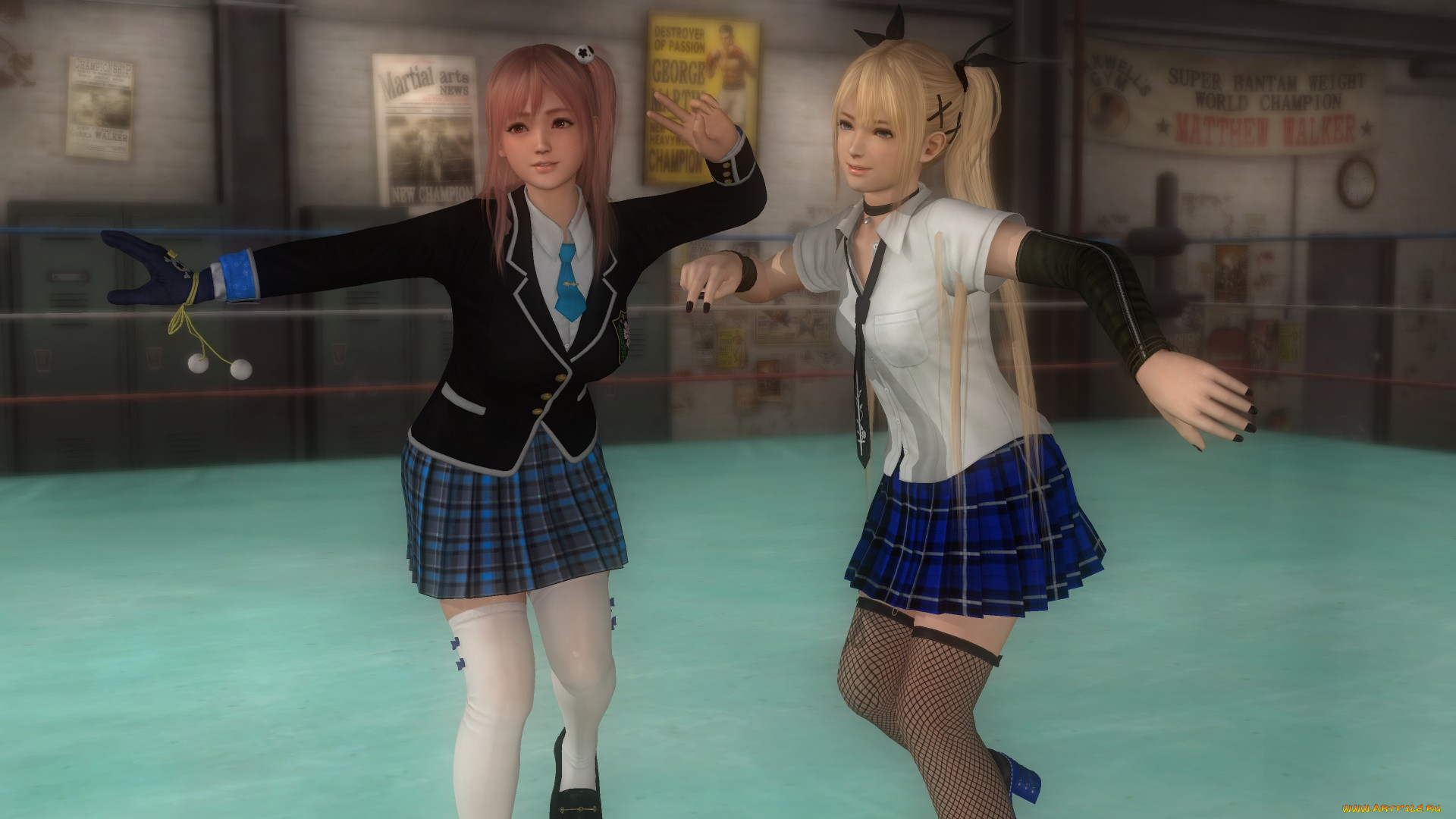 3 ,  , fantasy, , marie, rose, and, honoka, , 